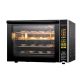 XEOLEO Commercial 60L 4 Layers Pizza Ovens Desktop Digital Control Mini Toaster & Pizza Ovens Hot Air Convection Pizza Ovens
