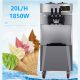 XEOLEO Stand Floor 3 Flavor Ice Cream Machine Stainless Steel Ice Cream Maker 1850W 20L/H